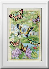 Купить 30120 Лесные бабочки Набор алмазной живописи  в Украине