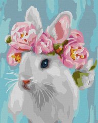 Купити Малювання по номерам Білосніжний кролик ©Юлія Томеско  в Україні