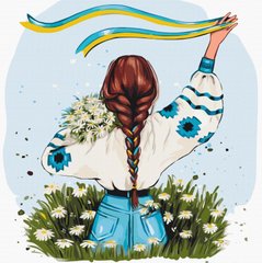 Купити Малювання цифрової картини за номерами День перемоги ©Alla Berezovska  в Україні