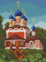 Купити Набір для алмазної вишивки Дрім Арт Рання осінь (церква)  в Україні