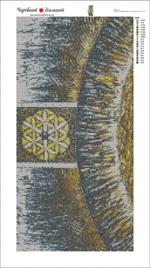 Купити Діамантова мозаїка Триптих Мандала - Дерево Кохання в колі Життя  в Україні