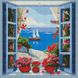 Алмазна мозаїка - Морський пейзаж ©art_selena_ua Идейка 40х40 см (AMO7804)
