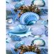 Набір для алмазної мозаїки Чарівні мушлі в розмірі 40х50 см без підрамника, Планки (4шт), 40 x 50 см