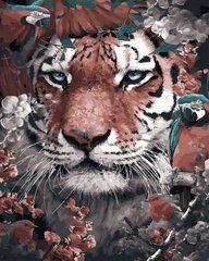 Купити Картина за номерами без коробки Портрет тигра  в Україні