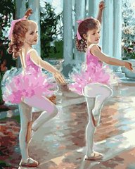 Купить Маленькие балерины. Роспись картин по номерам  в Украине