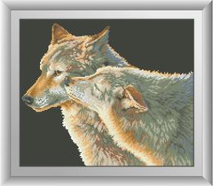 Купить 30222 Поцелуй волка Набор алмазной мозаики  в Украине