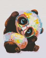 Купити Розфарбовування по номерах Веселкова панда (без коробки)  в Україні