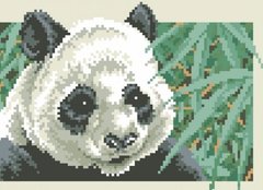 Купити 30374 Панда в бамбуковому гаю Набір алмазної мозаїки  в Україні