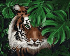 Купити Цифрова картина розфарбування Амурський тигр ©khutorna_art  в Україні