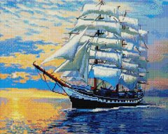 Купити Алмазна мозаїка 40х50 Корабель  в Україні