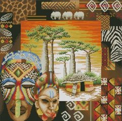 Купити Алмазна вишивка ТМ Dream Art Африканські мотиви  в Україні