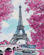 Купити Париж - Весна Діамантова мозаїка, квадратні камінчики  в Україні