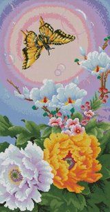 Купить Алмазная вышивка ТМ Dream Art Полет бабочки  в Украине