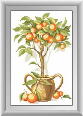 Купити 30274 Апельсинове дерево Набір алмазної мозаїки  в Україні