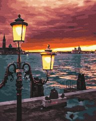 Купить Картина раскраска по номерам Фонари Венеции 40 х 50 см (без коробки)  в Украине