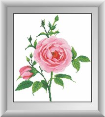Купити 30476 Ніжна троянда Набір алмазної мозаїки  в Україні