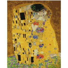 Купить Густав Клімпт Поцілунок 30х40 см (KB121) Набір для творчості алмазна картина  в Украине