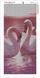 Діамантова мозаїка з повним закладенням полотна Триптих Пара прекрасних лебедів, Ні
