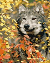 Купить Набор для рисования по номерам (без коробки) Волк на охоте  в Украине