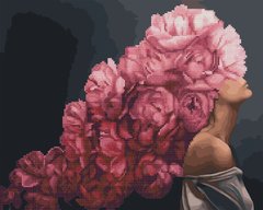 Купити Рожеві думки. Емі Джадд Алмазна картина розфарбування 40 х 50 см  в Україні