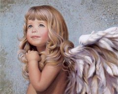 Купить Алмазная вышивка Милый ангел  в Украине