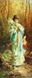Алмазная мозаика с полной закладкой полотна Летняя прогулка худ. Hans Zatzka, Нет