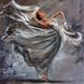 Алмазная вышивка с полной закладкой полотна Балерина-2, Нет