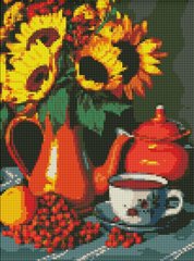 Купити Чаювання влітку ©art_selena_uа Мозаїчна картина за номерами 40х30 см  в Україні