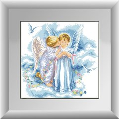 Купити 30225 Поцілуй ангелів Набір алмазної мозаїки  в Україні