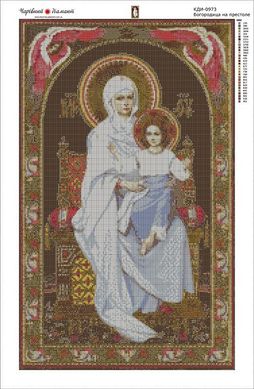 Купити Набір для алмазної вишивки Богородиця на престолі  в Україні