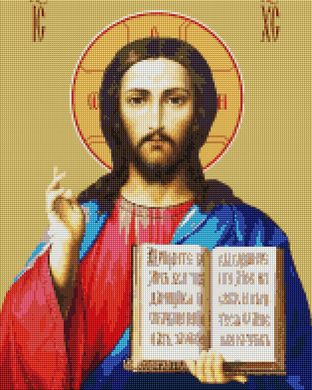 Купить Алмазная мозаика на подрамнике Иисус Христос  в Украине