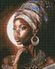 Алмазна мозаїка - Африканська красуня з голограмними стразами (AB) ©art_selena_ua Идейка 40х50 см (AMO7661)