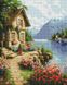 Алмазна мозаїка - Будиночок садівниці ©art_selena_ua Идейка 40х50 см (AMO7747)