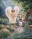 Алмазная вышивка Ангелы у ручья, Нет, 50 x 60 см