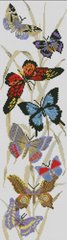 Купити Набір діамантової мозаїки Метелики 18х63 см  в Україні