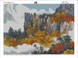 Алмазная мозаика Осень в Тибете 70х50 см, Нет, 70 х 50 см