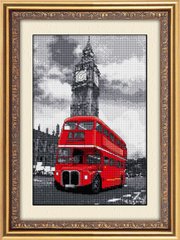 Купить 30024 Лондонский автобус Набор алмазной живописи  в Украине