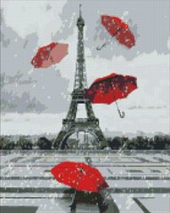Купити Улюблений Париж Мозаїчна картина за номерами 40х50 см  в Україні