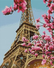 Купити Алмазна мозаїка на підрамнику Весна в Парижі На підрамнику  в Україні