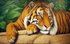 Купити Алмазна вишивка Мудрий тигр  в Україні