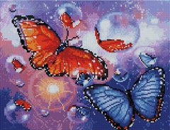 Купить Набор алмазной мозаики 30х40 Сказочные бабочки  в Украине