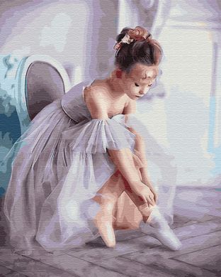 Купити Малювання картини за номерами Маленька балерина  в Україні