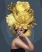 Дівчина з жовтими квітами Живопис за номерами 40 х 50 см, Без коробки, 40 х 50 см