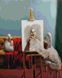 Утка Ательє ©Lucia Heffernan ТМ Брашми Алмазная картина на подрамнике 40 х 50 см, Да, 40 x 50 см
