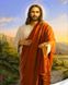 Христос та природа Набор для алмазной картины На подрамнике 40х50, Да, 40 x 50 см