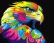 Алмазная мозаика с полной закладкой полотна Радужный орел, Нет