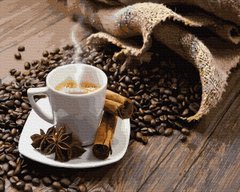 Купить Кофе и специи. Набор для раскрашивания по цифрам  в Украине