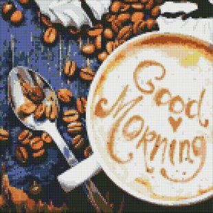 Купить Good Morning Алмазная мозаика 40х40см  в Украине