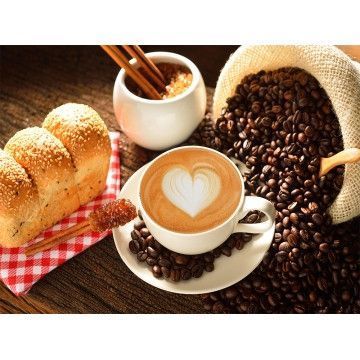 Купити Алмазна мозаїка 30х40см Кава  в Україні