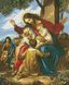 Набор алмазной мозаики На подрамнике Иисус и дети 40х50